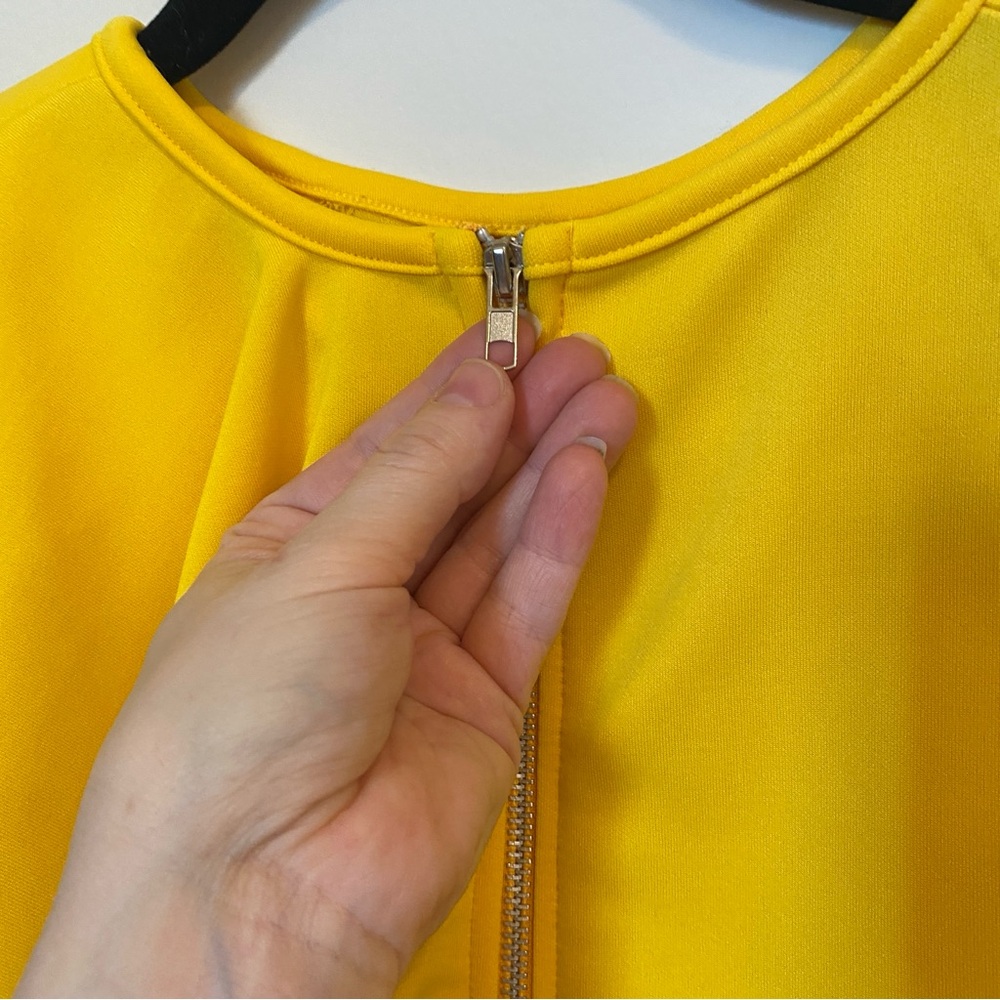 Yellow Ruffle Accent Top - Picture 6 of 8